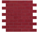 Мозаика Boost Red Minibrick 2.9х7.5 30.5x30.5