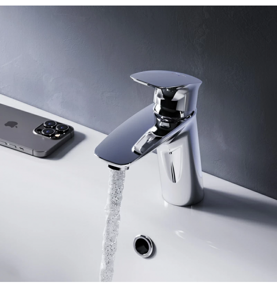 Смеситель для раковины AM.PM Spirit 2.1 F71A82100 с донным клапаном                                                          