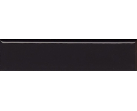 Керамическая настенная плитка Italic Plain Nero Lux 5×20