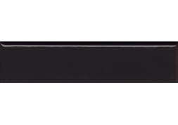 Керамическая настенная плитка Italic Plain Nero Lux 5×20