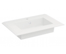 Раковина искусственный камень на базу 71x46x1.6 Bianco opaco Cezares Bellagio 50212
