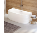 Акриловая ванна пристенная CEZARES CZR-LUX-WALL-170-80-58