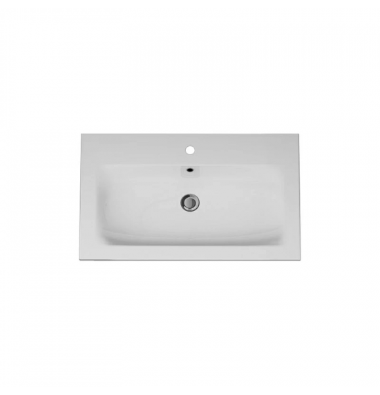 Раковина мебельная 80 AM.PM Spirit 2.0 M70AWCC0802WG белая встраиваемая