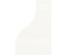 Керамическая настенная плитка Curve White Gloss 8.3x12