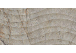 Керамическая настенная плитка Crema Cappuccino Wave Shine Rettificato 30x60