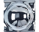 Вставка Rombos Taco Esfera Plata 2x2