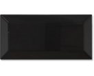 Керамическая настенная плитка Biselado Classic Black BR 7.5х15