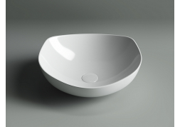 Умывальник CERAMICANOVA Element чаша накладная овальная 420x385x145 мм CN5017