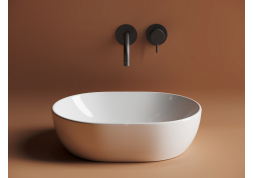Умывальник CERAMICANOVA Element чаша накладная овальная 480x350x140 мм CN6019