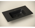 Умывальник CERAMICANOVA Element накладной прямоугольный (цвет Черный Матовый) CN7005MB