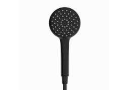 Душевая лейка SANCOS Lotus, диаметр 115 мм, 3 режима, цвет черный матовый, SC6003MB