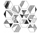 Керамогранит Comic Hexa 23.2x26.7