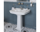 Раковина на пьедестале BelBagno BOHEME BB115L + BB115P                                                              