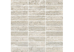 Мозаика I Travertini Muretto Grigio Vein Cut 9mm 30x30