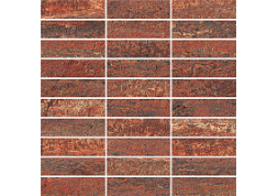 Мозаика I Travertini Muretto Rosso Vein Cut 9mm 30x30