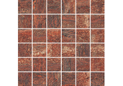 Мозаика I Travertini Mosaico Rosso Vein Cut 9mm 30x30