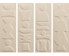 Керамическая настенная плитка Nok Totem Ivory 6.5×20