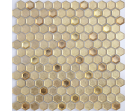 Мозаика Alchimia Aureo grani hexagon (13x23x6) 30х30