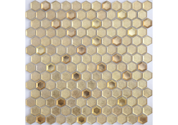 Мозаика Alchimia Aureo grani hexagon (13x23x6) 30х30