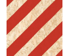 Декор Strand Nenets R Natural Rojo 59.3x59.3