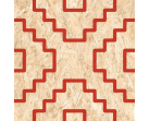 Декор Strand Seriaki R Natural Rojo 59.3x59.3