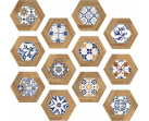 Керамогранит Ebru Hexa 23.2x26.7