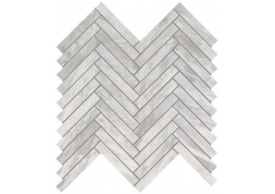 Мозаика Marvel Stone Bardiglio Grey Herringbone 30.5x30 