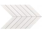 Мозаика Marvel Stone Bianco Dolomite Chevron 30.5x25