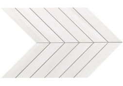 Мозаика Marvel Stone Bianco Dolomite Chevron 30.5x25