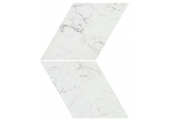 Мозаика Marvel Stone Carrara Pure Chevron Lappato 22.5x22.9