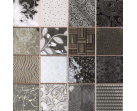 Мозаика Ceramica mosaico Tiffany Black 28.1x28.1